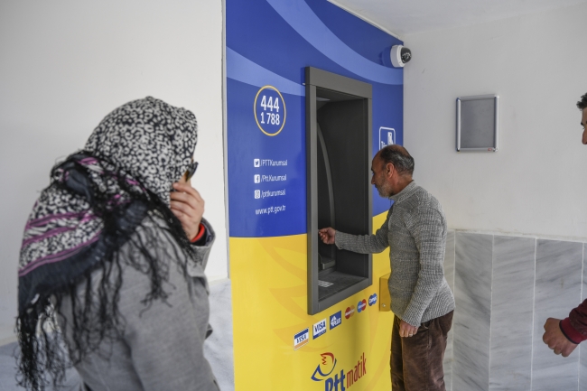 PTT, bankacılık ve lojistik hizmetiyle Cerablus halkının yanında